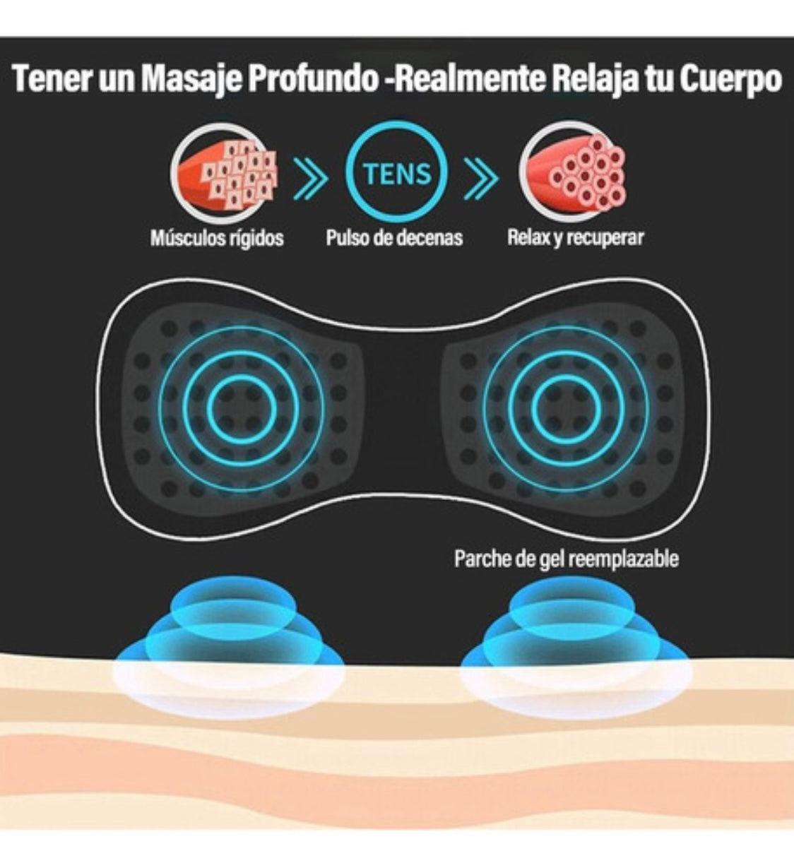 COMPRA 1 y LLEVA 2 Masajeador Eléctrico Muscular - Alivio desde la primera sesión💆🏻♀️