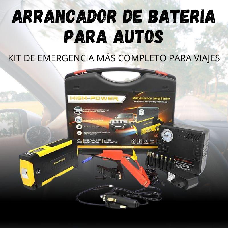 Arrancador/Iniciador de Batería Para Autos y Motos 4 en 1 🚗⚡ Bomba de aire + ENVIO GRATIS