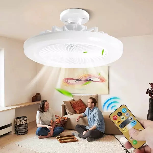 Bombillo Ventilador de Techo 3 en 1 Luz LED 🎁PAGA 1 y llévate 2 PAGO CONTRA ENTREGA 🚚