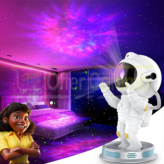 Proyector Espacial de Galaxia, Nebulosa y Estrellas