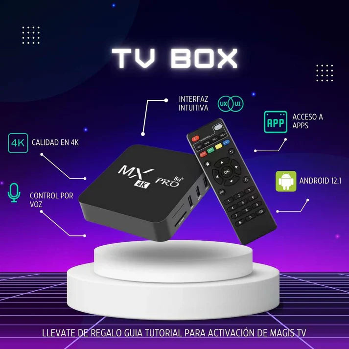 🔥 TV Box Oro – ¡Renueva y actualiza tu entretenimiento!🤯🔥
