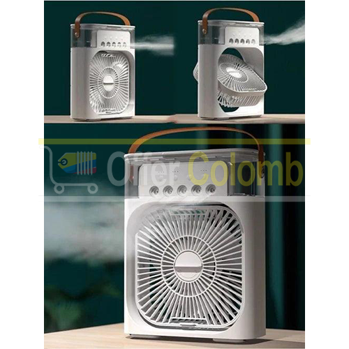 AIRE ACONDICIONADO HUMIDIFICADOR PORTATIL 4 en 1