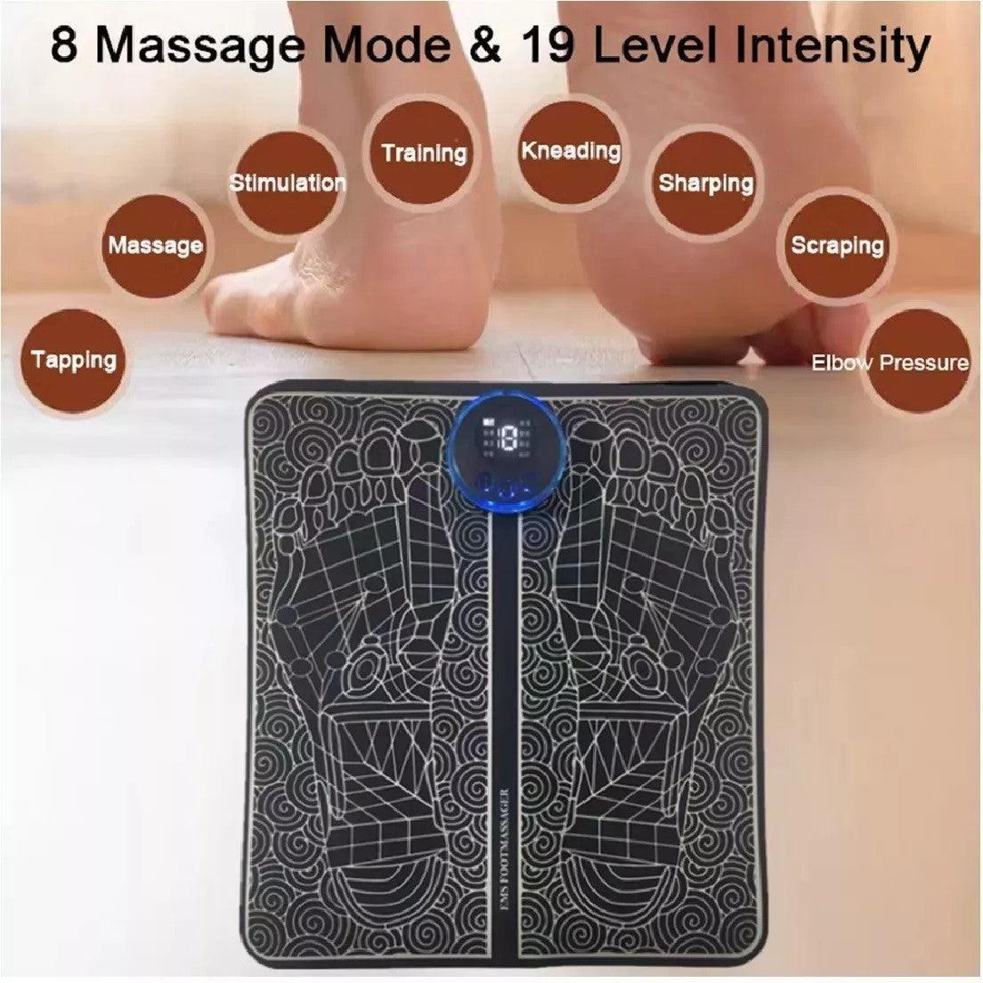 Tapete Masajedor EMS de pies electrico RELAX PRO (50% descuento + ENVÍO GRATIS)