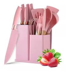 Set De 19 Utensilios De Cocina Silicona