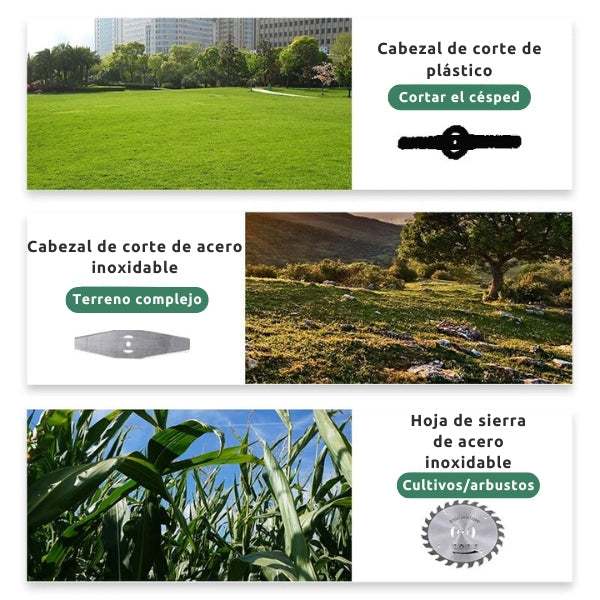 TurboBlade™ - Cortadora de Cesped Inalambrica [2 BATERÍAS DE 48V]