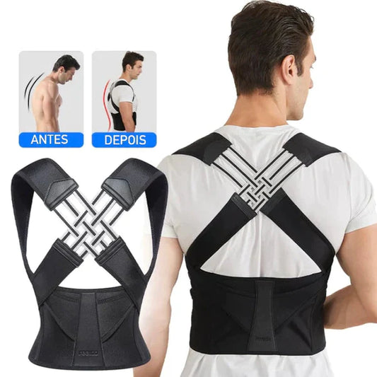 Corrector De Postura Ortopédico Unisex 💪 RESULTADOS CON 7 DÍAS DE USO 🌟GRATIS MINI MASAJEADOR EMS +ENVÍO TODO COLÔMBIA🌟