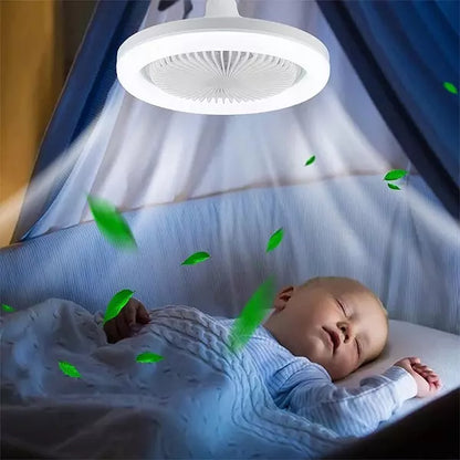 Bombillo Ventilador de Techo 3 en 1  Luz LED 🎁PAGA 1 y llévate 2 PAGO CONTRA ENTREGA 🚚