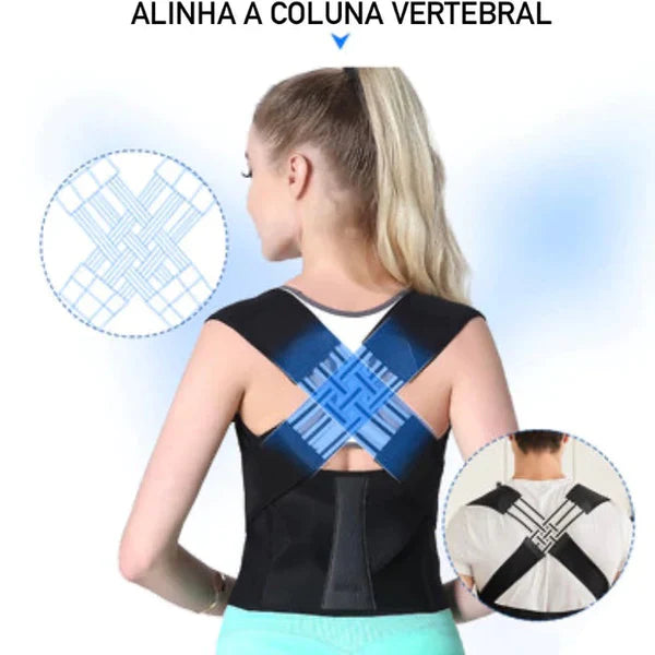 Corrector De Postura Ortopédico Unisex 💪 RESULTADOS CON 7 DÍAS DE USO 🌟GRATIS MINI MASAJEADOR EMS +ENVÍO TODO COLÔMBIA🌟