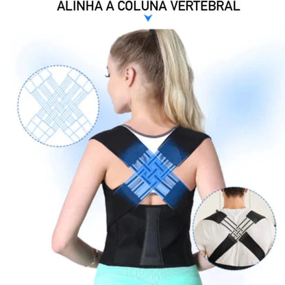 Corrector De Postura Ortopédico Unisex 💪 RESULTADOS CON 7 DÍAS DE USO 🌟GRATIS MINI MASAJEADOR EMS +ENVÍO TODO COLÔMBIA🌟