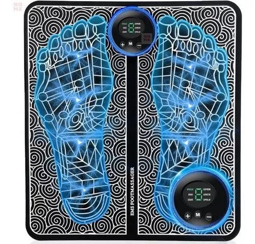 Tapete Masajeador EMS de pies + Mini parche MUSCULAR GRATIS + 50% de descuento