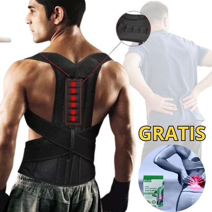 CORRECTOR POSTURAL FLEX  + Parches 2 Cajas 🌟Alivia Dolores en la Región Lumbar🌟 - ENVÍO GRATUITO TODO COLÔMBIA
