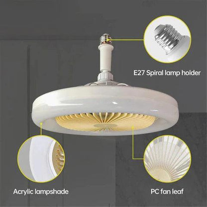 Bombillo Ventilador de Techo 3 en 1  Luz LED 🎁PAGA 1 y llévate 2 PAGO CONTRA ENTREGA 🚚