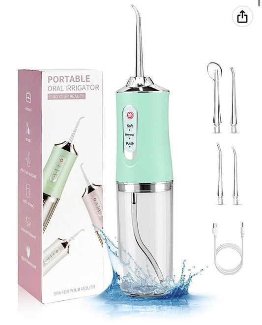 Irrigador DentalJet® Pro bucal recargable para limpieza bucal (ENVIO GRATIS Y PAGO CONTRAENTREGA)