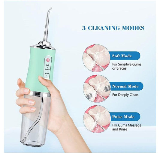 Irrigador DentalJet® Pro bucal recargable para limpieza bucal (ENVIO GRATIS Y PAGO CONTRAENTREGA)