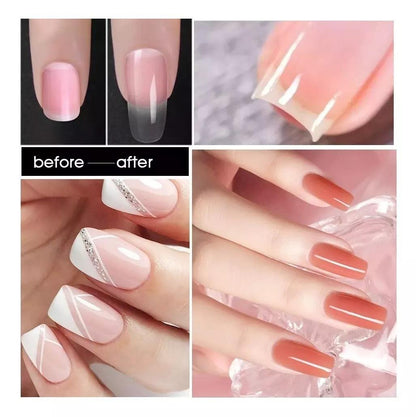 KIT DE UÑAS POLYGEL PROFESIONAL + MINI LÁMPARA UV GRATIS ( ENVÍO GRÁTIS )