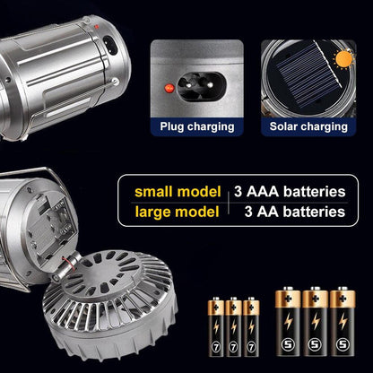 Linterna Multifuncional LED Camping 4 EN 1 ( PEDIR CON PAGO EN CASA 🏡)