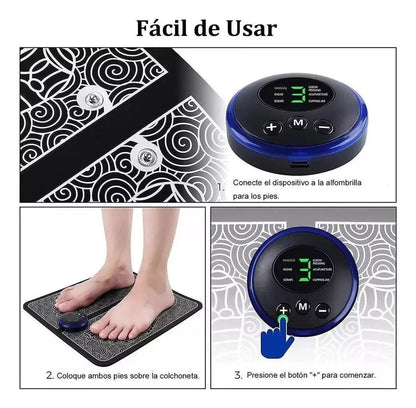 Tapete Masajedor EMS de pies electrico RELAX PRO (50% descuento + ENVÍO GRATIS)